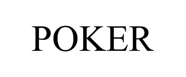 Trademark Logo POKER