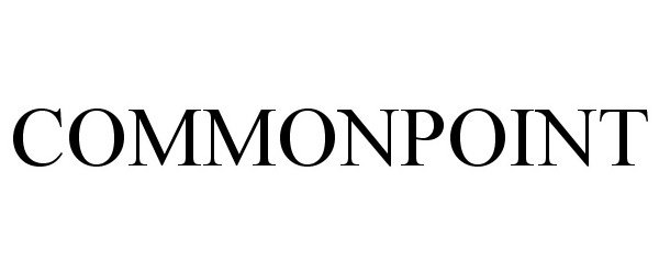 Trademark Logo COMMONPOINT
