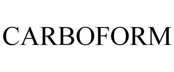 Trademark Logo CARBOFORM