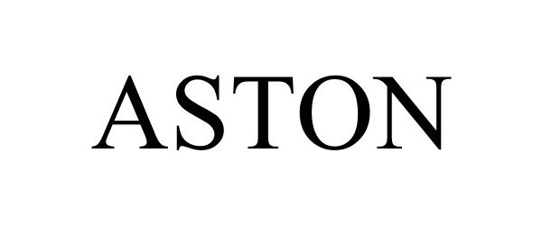 Trademark Logo ASTON