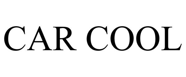 Trademark Logo CAR COOL