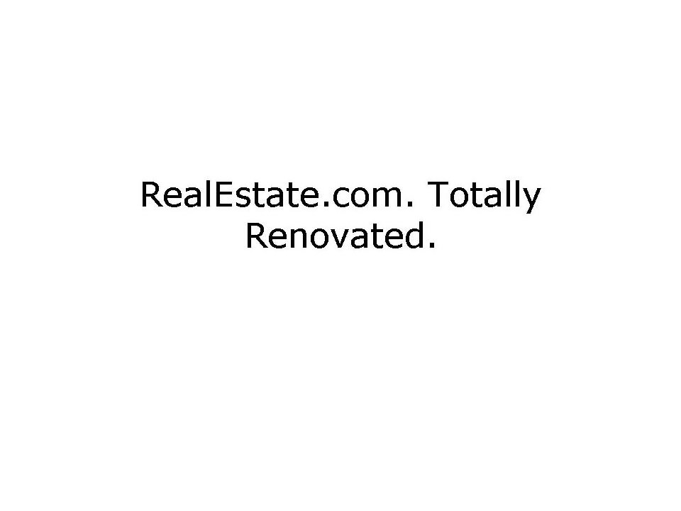  REALESTATE.COM TOTALLY RENOVATED.