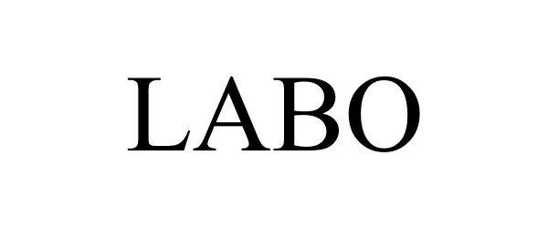 Trademark Logo LABO