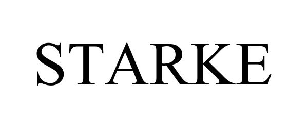 Trademark Logo STARKE