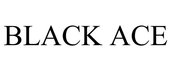 Trademark Logo BLACK ACE
