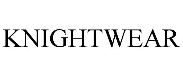 Trademark Logo KNIGHTWEAR