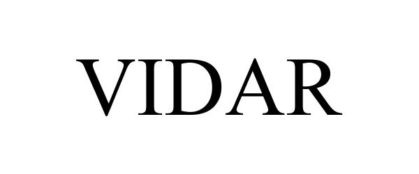 Trademark Logo VIDAR