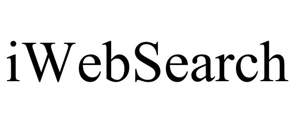 Trademark Logo IWEBSEARCH