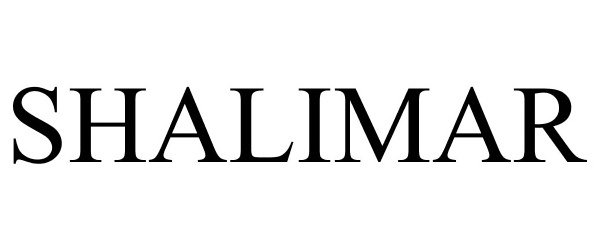 Trademark Logo SHALIMAR