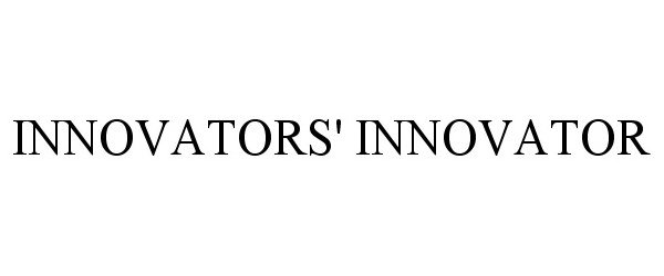 Trademark Logo INNOVATORS' INNOVATOR