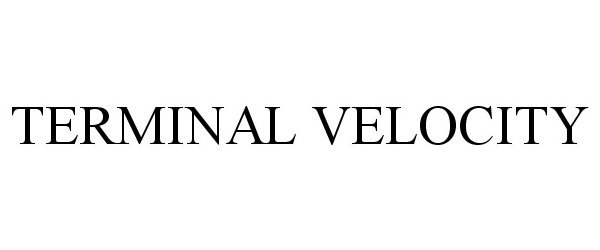 TERMINAL VELOCITY