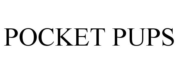 Trademark Logo POCKET PUPS