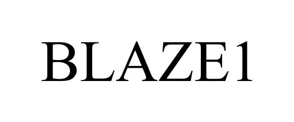 Trademark Logo BLAZE1