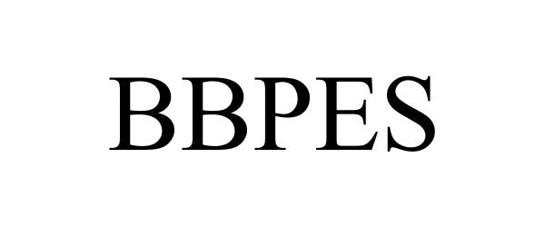 Trademark Logo BBPES