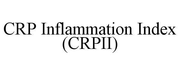 Trademark Logo CRP INFLAMMATION INDEX (CRPII)