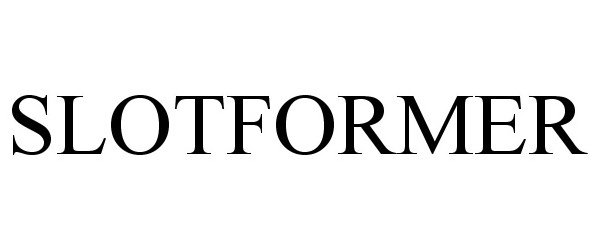 Trademark Logo SLOTFORMER