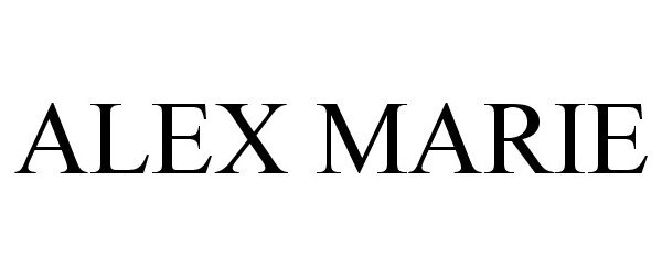 Trademark Logo ALEX MARIE