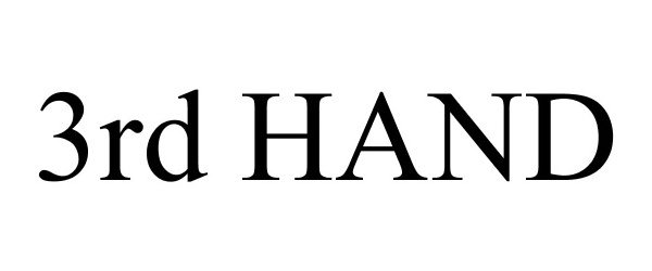 Trademark Logo 3RD HAND