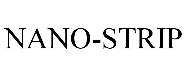 Trademark Logo NANO-STRIP
