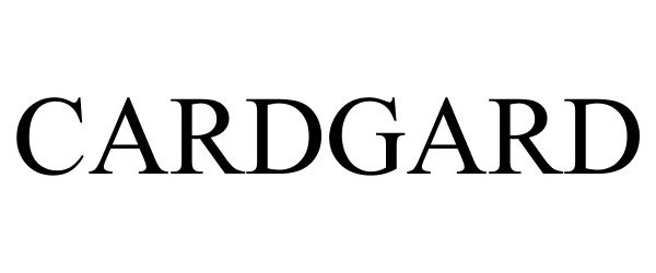 Trademark Logo CARDGARD