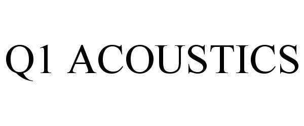  Q1 ACOUSTICS