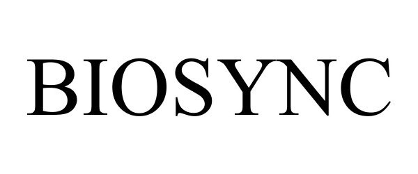 Trademark Logo BIOSYNC