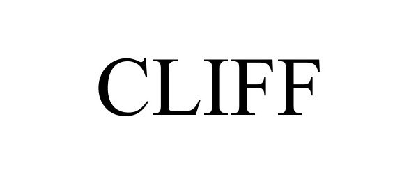 Trademark Logo CLIFF