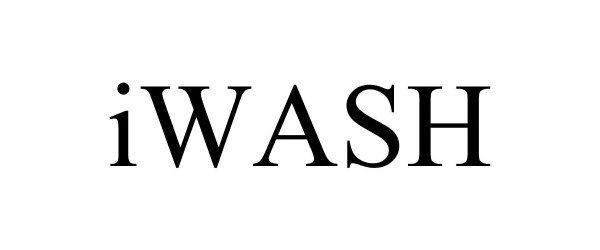 Trademark Logo IWASH