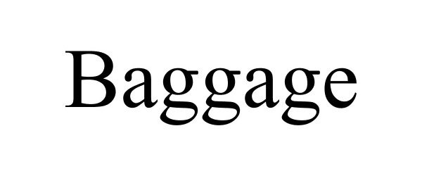  BAGGAGE