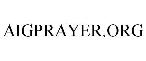  AIGPRAYER.ORG