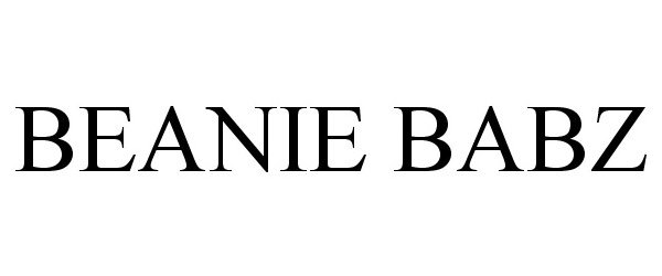 Trademark Logo BEANIE BABZ
