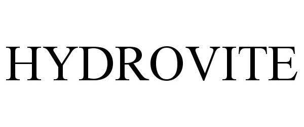 Trademark Logo HYDROVITE