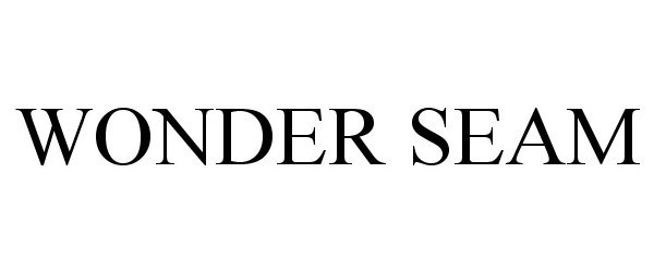 Trademark Logo WONDER SEAM