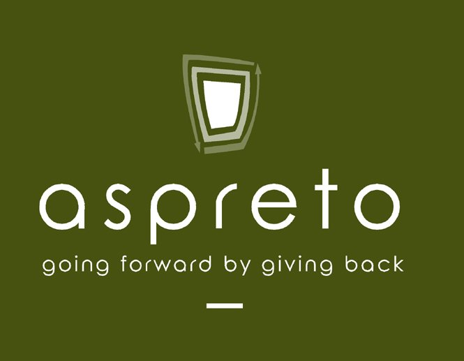 Trademark Logo ASPRETO GOING FORWARD BY GIVING BACK