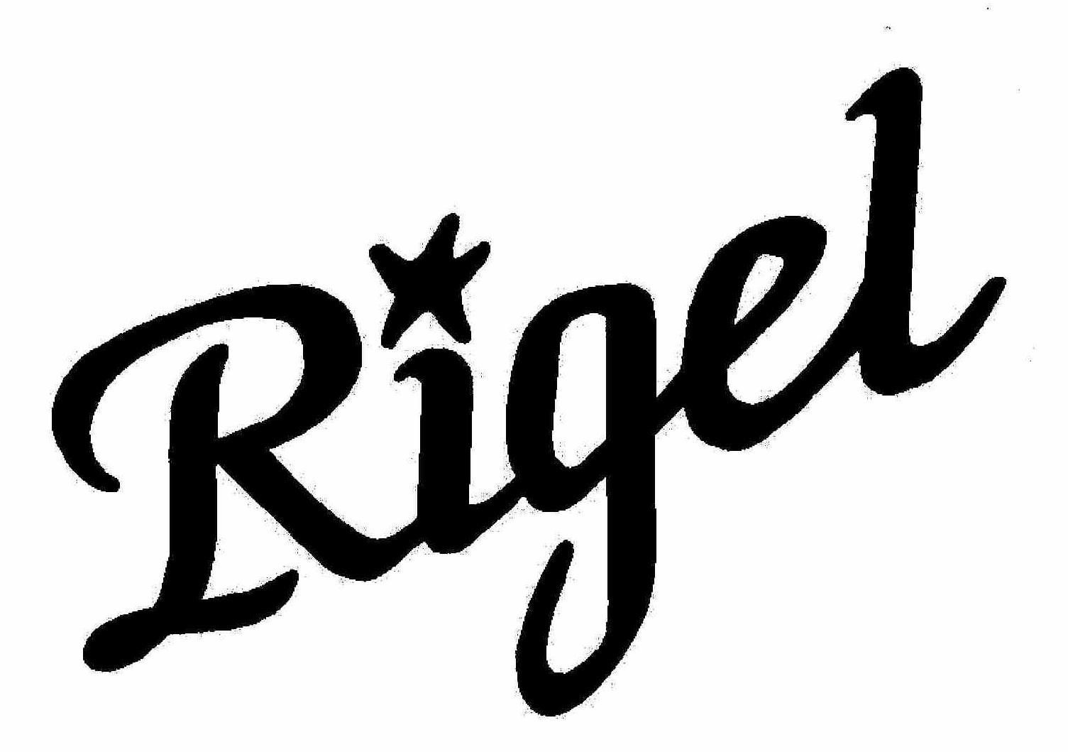 Trademark Logo RIGEL
