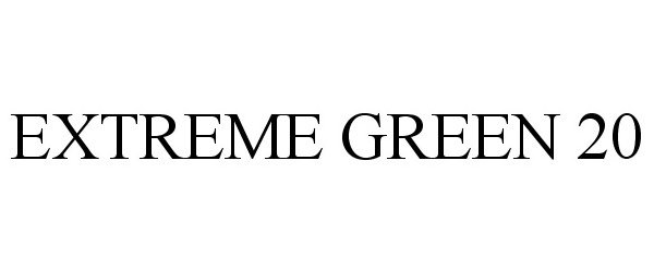  EXTREME GREEN 20