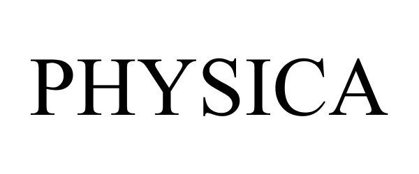 Trademark Logo PHYSICA