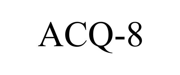 Trademark Logo ACQ-8