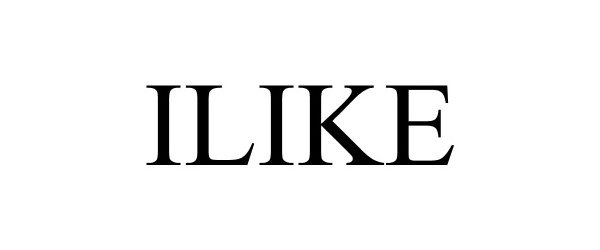 Trademark Logo ILIKE
