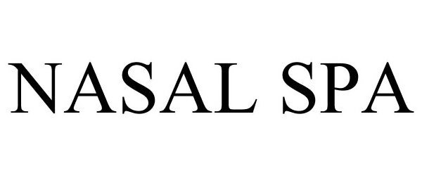 Trademark Logo NASAL SPA