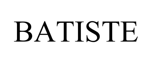 Trademark Logo BATISTE