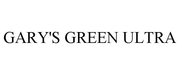  GARY'S GREEN ULTRA