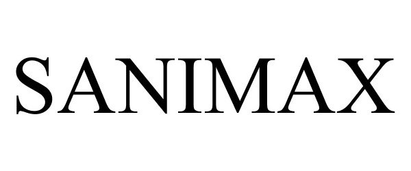 Trademark Logo SANIMAX