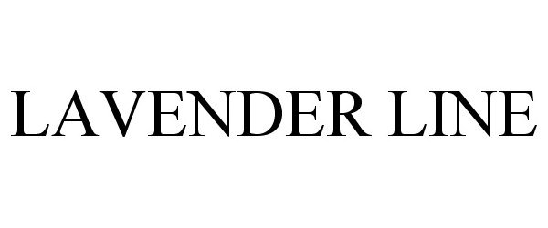 Trademark Logo LAVENDER LINE