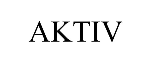 Trademark Logo AKTIV