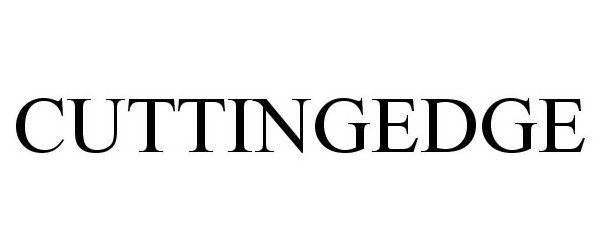 Trademark Logo CUTTINGEDGE