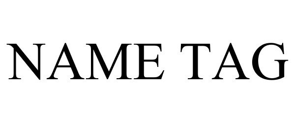 Trademark Logo NAME TAG