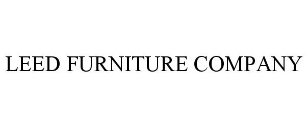  LEED FURNITURE COMPANY