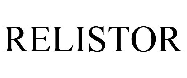 Trademark Logo RELISTOR