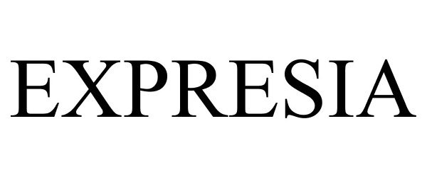 Trademark Logo EXPRESIA